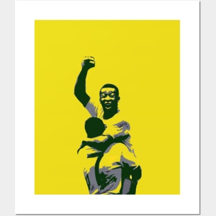 Pele Brasil Posters and Art